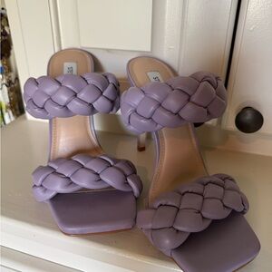 Steve Madden Women's Lavender Braided Heels